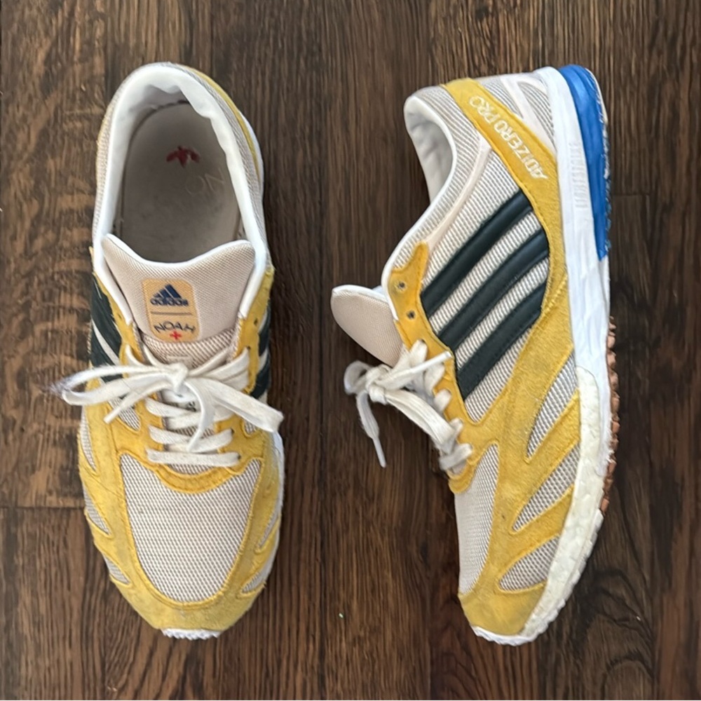 USED Noah x Adidas Noah Lab Race sneakers size 8 in fair condition